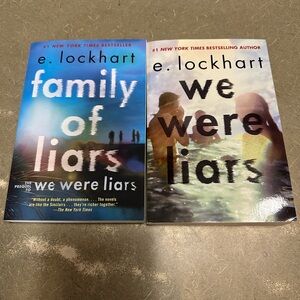 Family of Liars and We Were Liars Books by E. Lockhart
